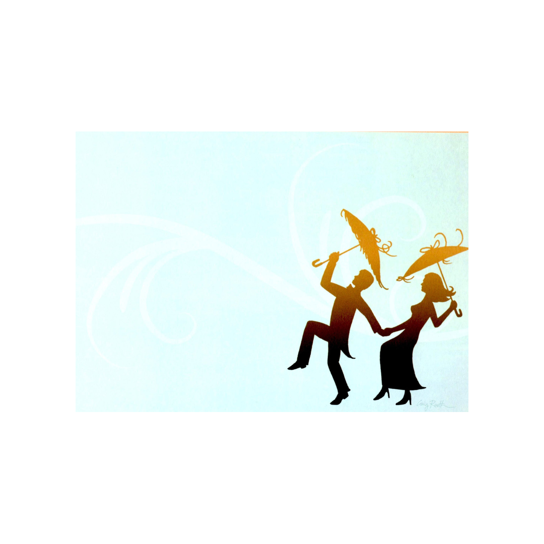 SECOND LINE COUPLE - BLANK STOCK INVITATION