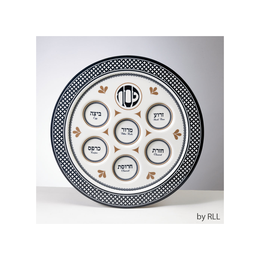 SEDER TRADITIONS MELAMINE SEDER PLATE