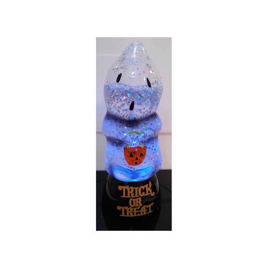SMALL LIGHT UP GHOST WATER GLOBE