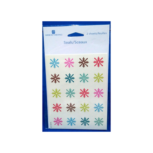 SNOWFLAKE ROUND SEALS