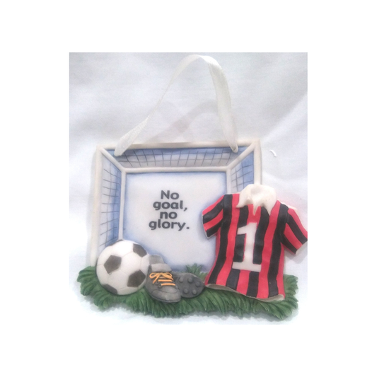 SOCCER HANGING ORNAMENT