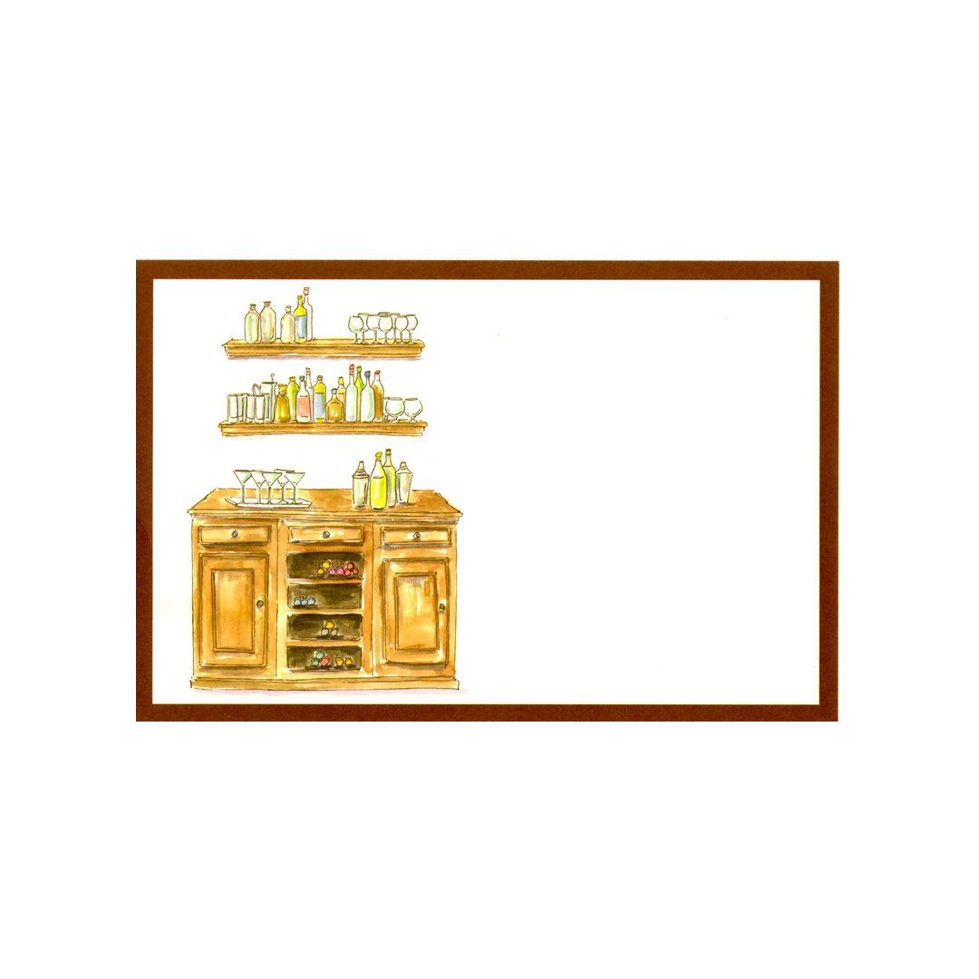 SOLID BAR - BLANK STOCK INVITATION