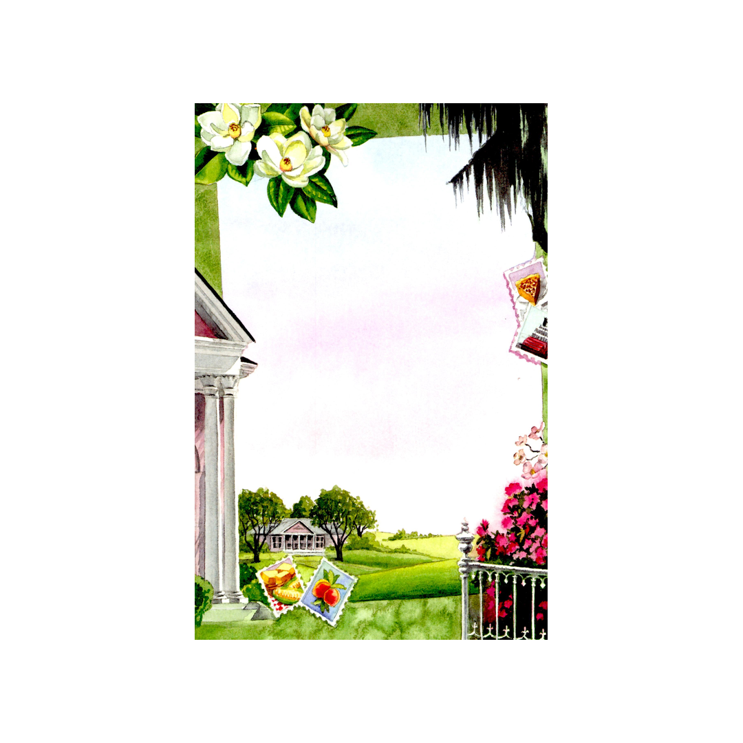 SOUTHERN PLANTATION - BLANK STOCK INVITATION