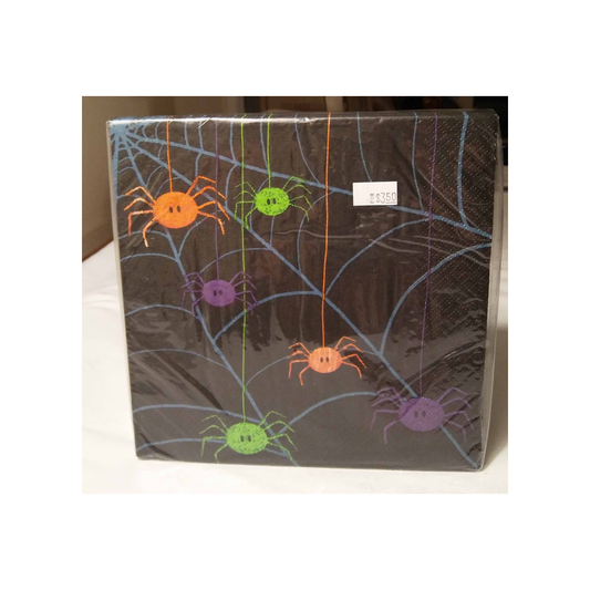 SPIDER FRENZY LUNCHEON NAPKINS