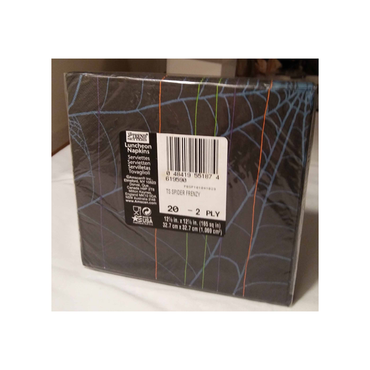 SPIDER FRENZY LUNCHEON NAPKINS