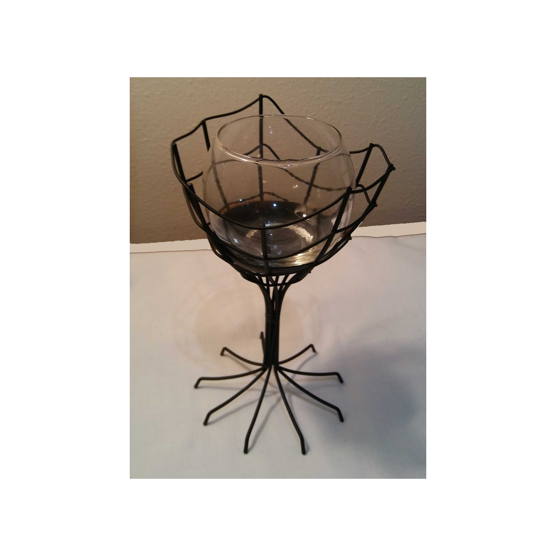 SPIDER WEB VOTIVE HOLDER