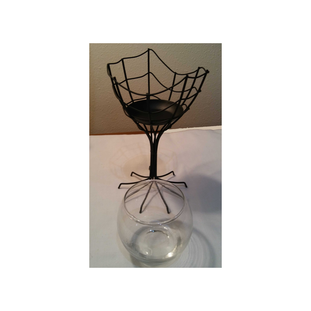 SPIDER WEB VOTIVE HOLDER