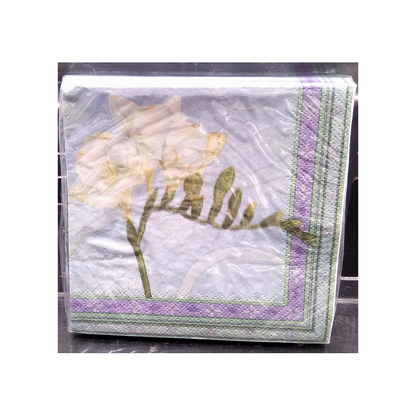 SPRING POETRY PAPER BEVERAGE NAPKINS