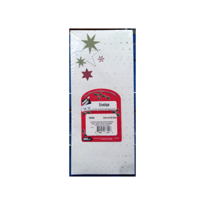 STARS AND SOFT COLORED DOTS HOLIDAY ENVELOPES