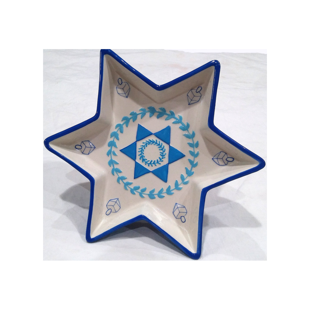 STAR OF DAVID SERVING DISH