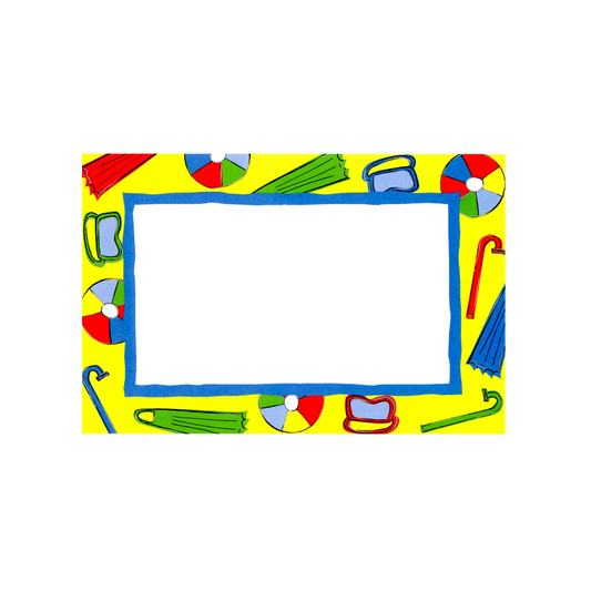SWIMMING GEAR- BLANK STOCK INVITATION