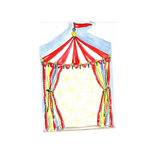 THE BIG TOP - BLANK INVITATION