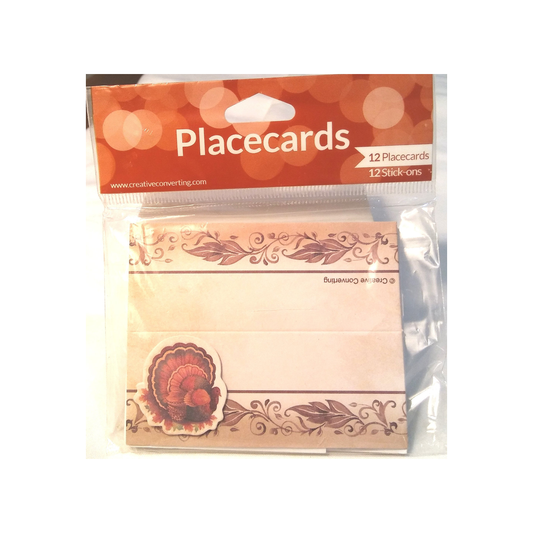 TRADITIONAL FEAST THANKSGIVING PLACE CARDS