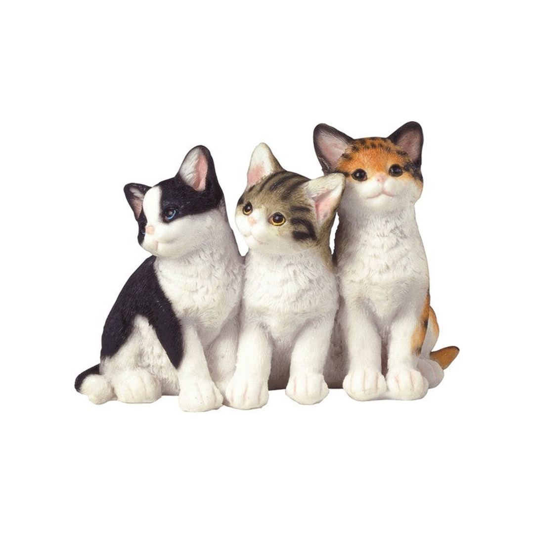TRIPLE KITTENS FIGURINE
