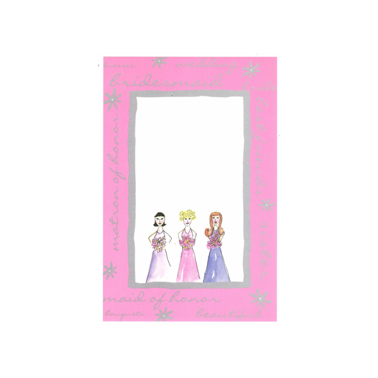 VELLUM BRIDESMAIDS - BLANK INVITATION