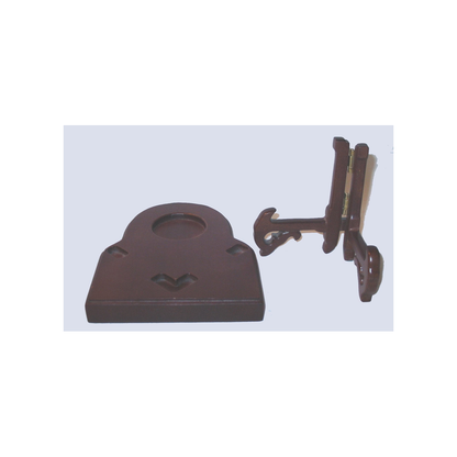 WALNUT CUP & SAUCER STAND