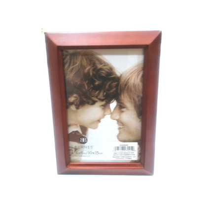 WALNUT WOOD 4" X 6" FRAME