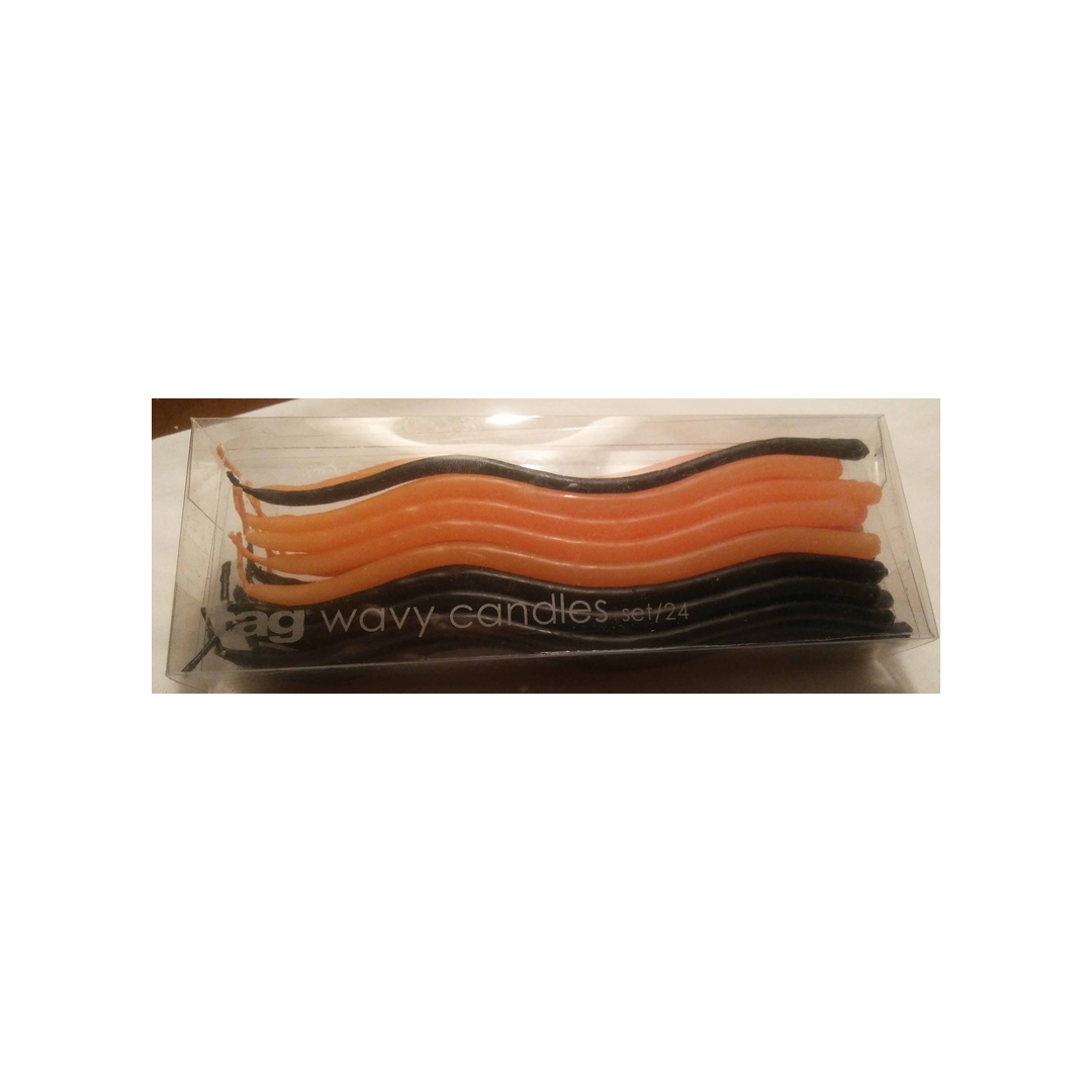 WAVY HALLOWEEN CANDLES