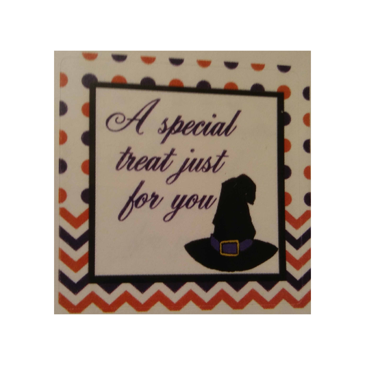 WITCH HAT GIFT TAG