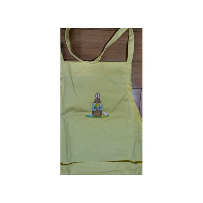 YELLOW BUNNY APRON