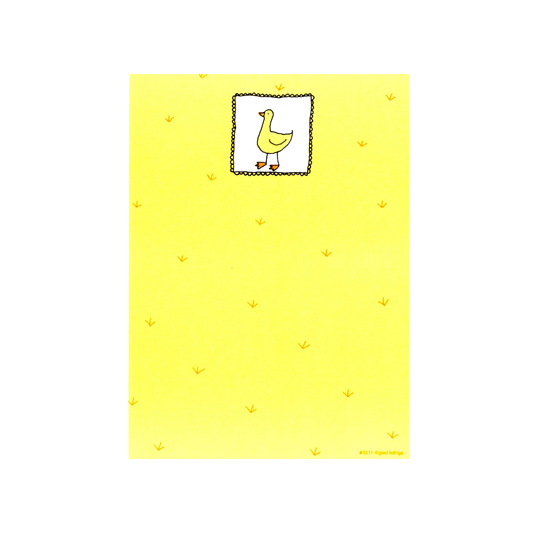 YELLOW DUCK - BLANK STOCK INVITATION