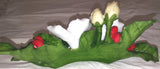 CHRISTMAS ROSES DECOR PIECE