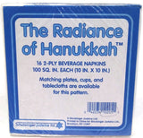 THE RADIANCE OF HANUKKAH PAPER BEVERAGE NAPKINS