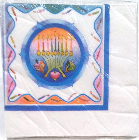THE RADIANCE OF HANUKKAH PAPER LUNCHEON NAPKINS