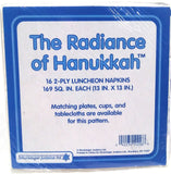THE RADIANCE OF HANUKKAH PAPER LUNCHEON NAPKINS