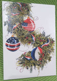 PATRIOTIC ORNAMENTS BOXED GREETING CARDS