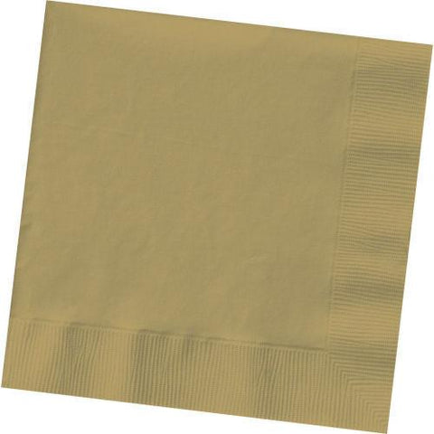 GOLD 3 PLY LUNCHEON NAPKINS