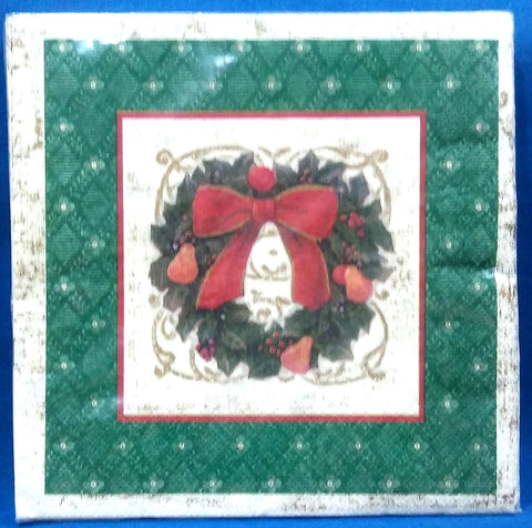 HOLIDAY ELEGANCE PAPER LUNCHEON NAPKINS