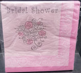 BRIDE TO BE BRIDAL SHOWER LUNCHEON NAPKIN