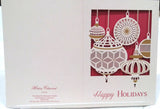 LASER CUT ORNAMENTS BOXED GREETING CARDS