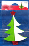 3 D CHRISTMAS TREE PACKAGE DECORATION