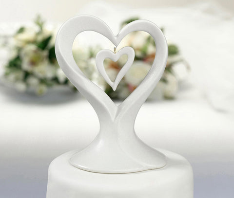 HEARTS CAKE TOPPER