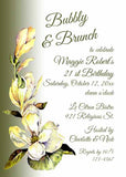 MAGNOLIA SPRAYS CUSTOM INVITATION