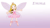 BALLERINA FAIRIES PERSONALIZED GIFT OR CALLING CARDS