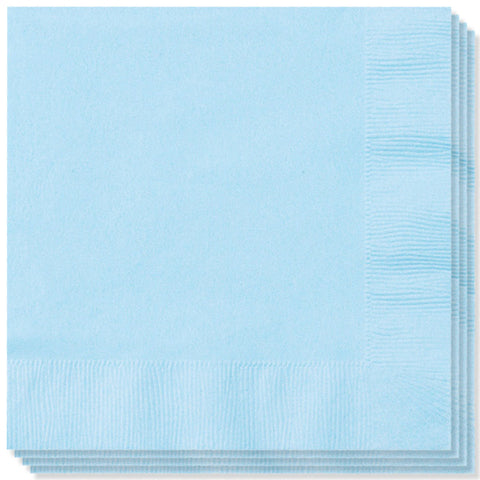 BABY BLUE 3 PLY LUNCHEON NAPKINS