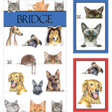 CASPARI DOGS AND CATS BRIDGE GIFT SET